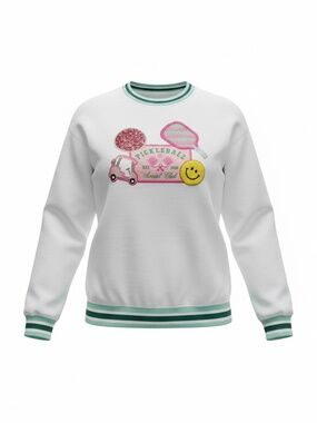 simply southern pickleball varsity sweatshirt